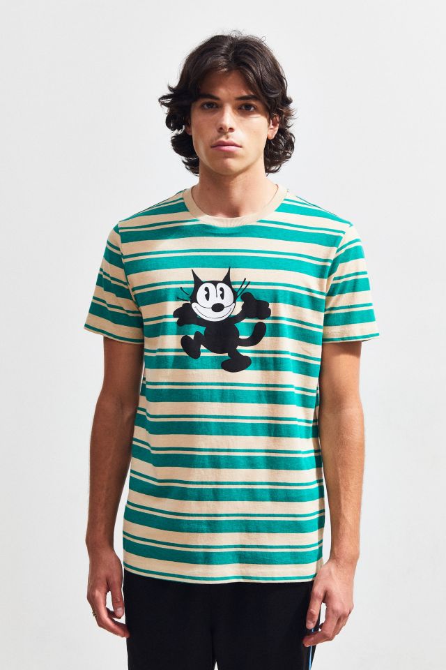 T-shirt rayé Felix The Cat  #1