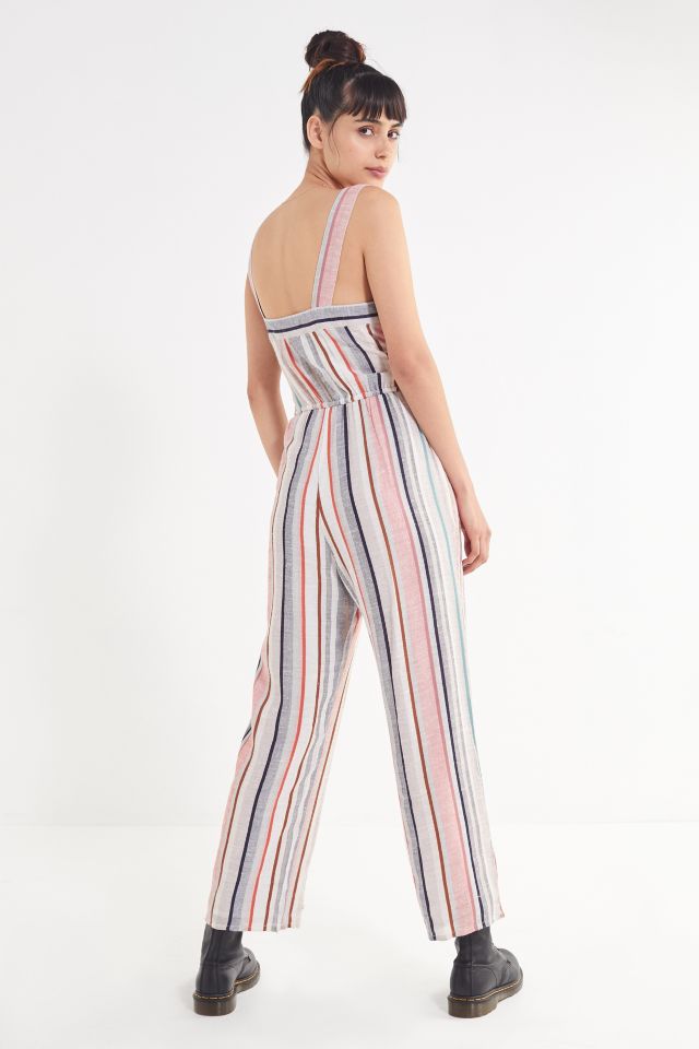 UO Striped Linen Jumpsuit #2