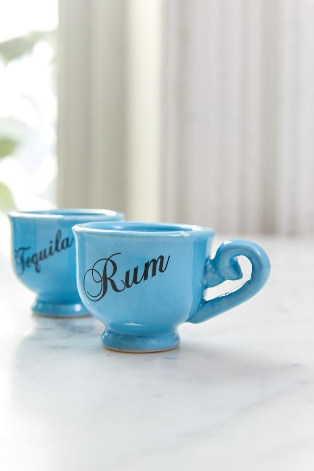 Tea Time Shot Glass - Set Of 4 #2