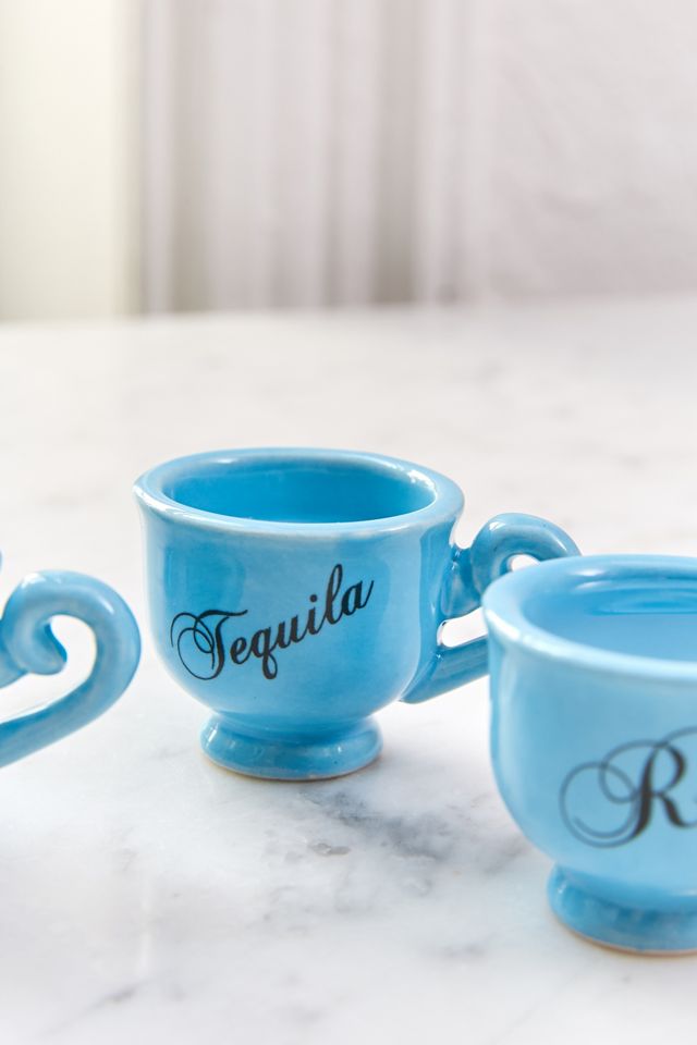 Tea Time Shot Glass - Set Of 4 #4