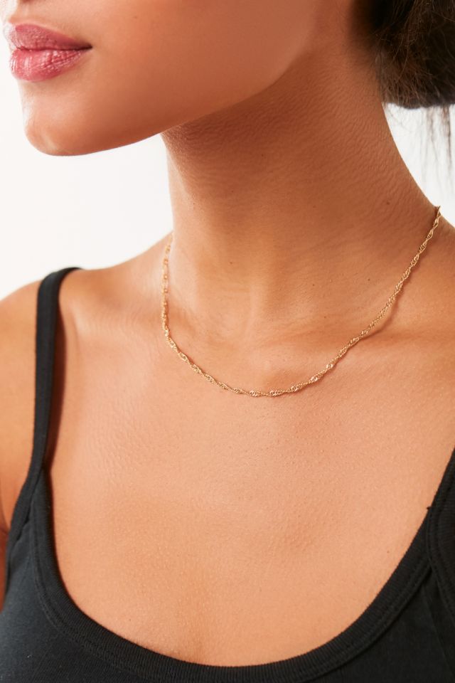 Collier à chaîne délicate #2