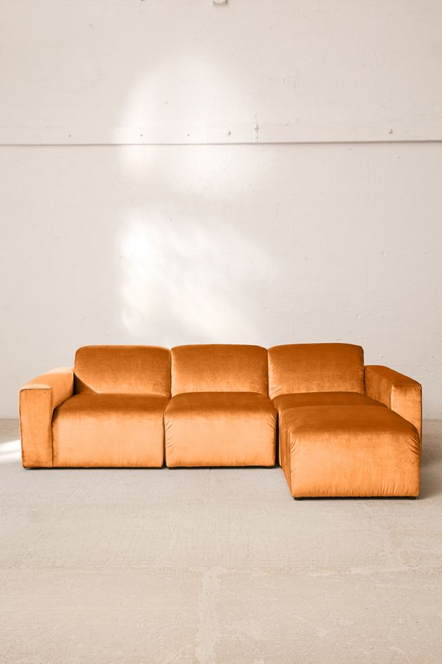 Modular Velvet Sofa Urban Outfitters