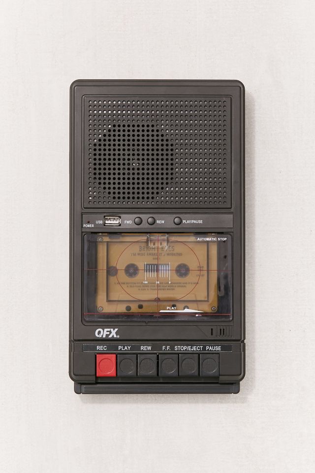 Riptunes Enregistreur cassette portable - Convertisseur de cassette vers  USB - Convertisseur numérique de musique audio rétro pour salle de classe 