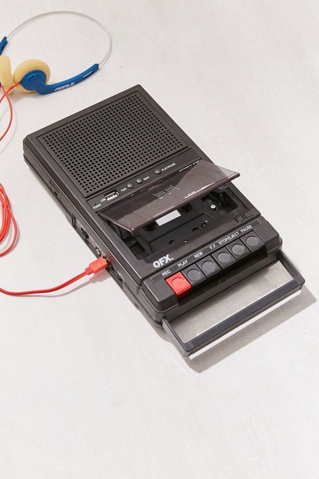 Retro Shoebox Cassette Tape Recorder + USB Player #3