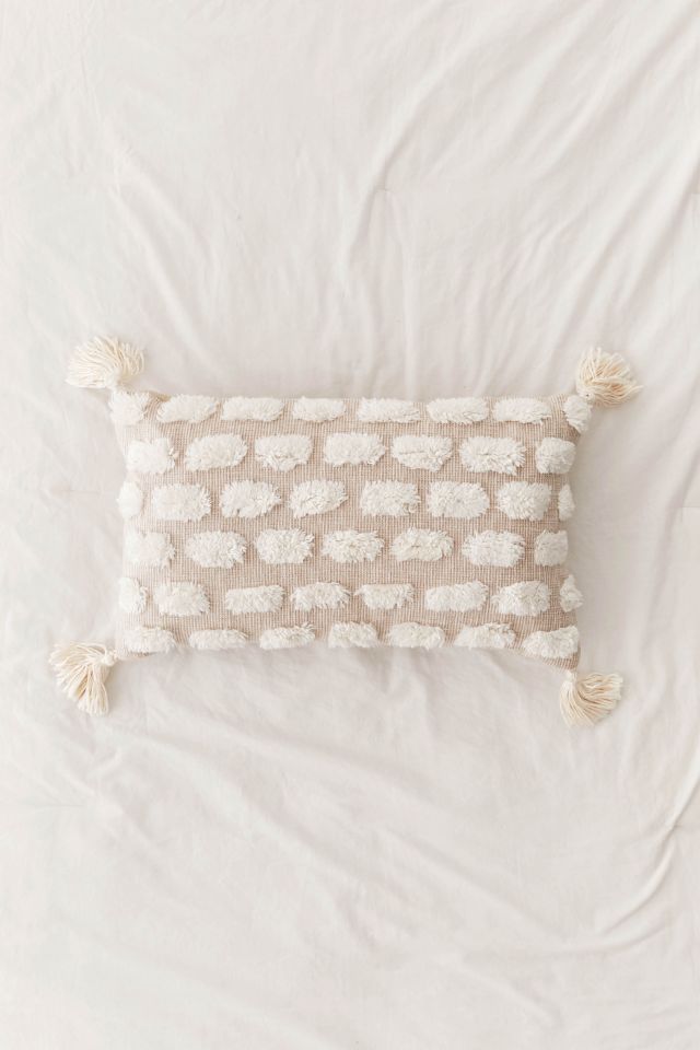 Tilly Tufted Tassel Bolster Pillow #1