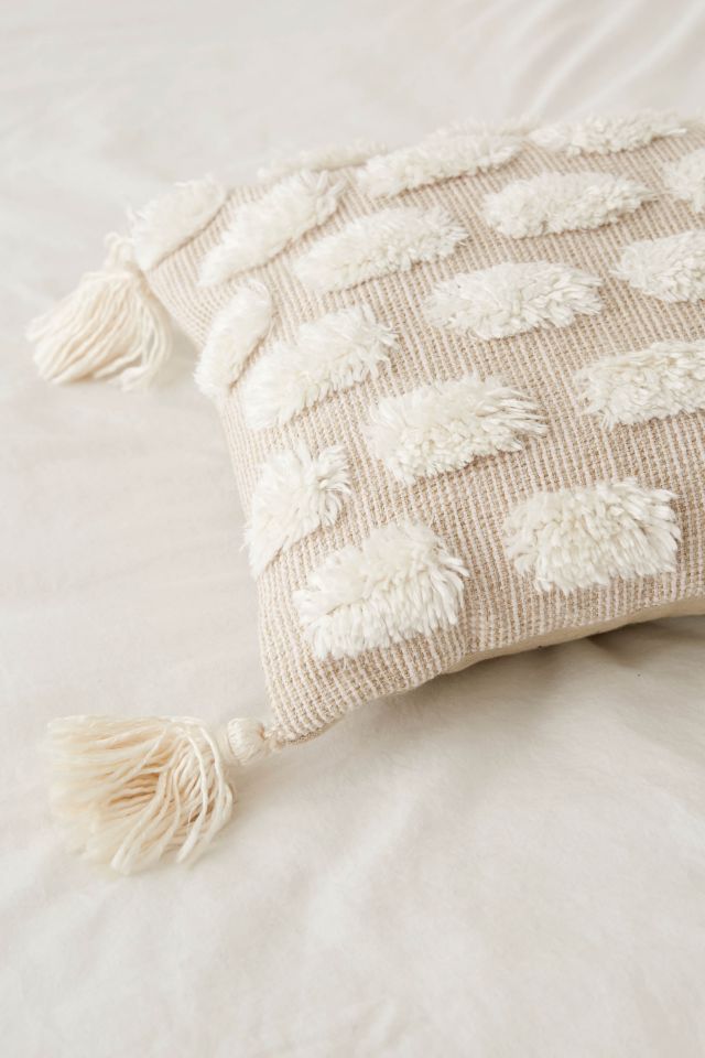 Tilly Tufted Tassel Bolster Pillow #2