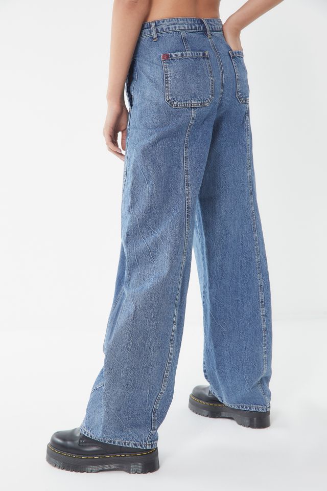 BDG Lisa High-Rise Tapered Wide Leg Jean - Tinted Denim #2