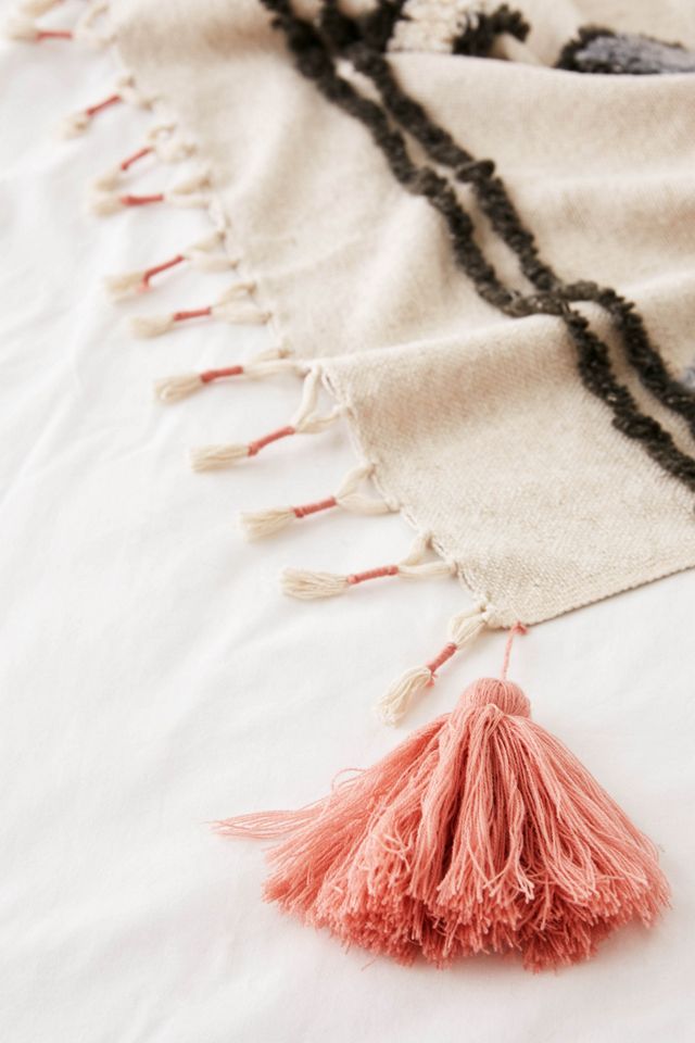 Diamond Tufted Throw Blanket #2