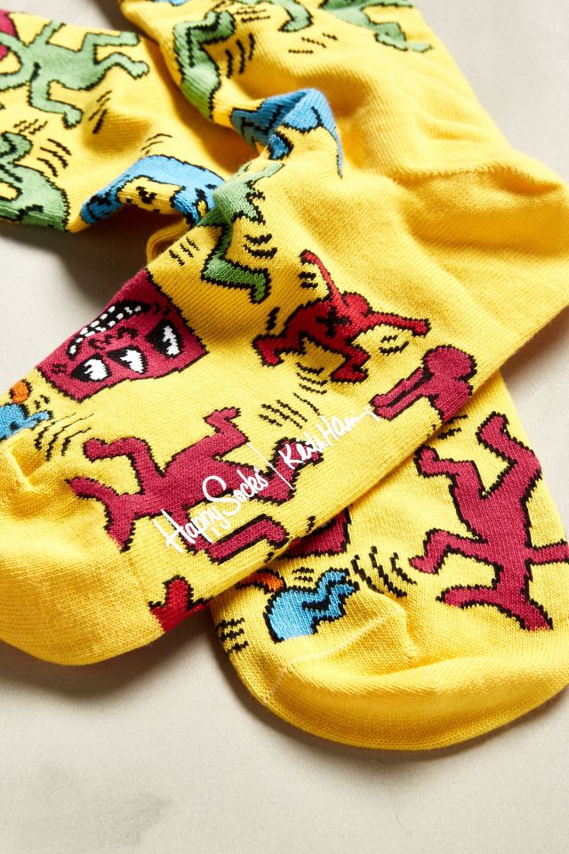 Happy Socks X Keith Haring Allover Sock #2