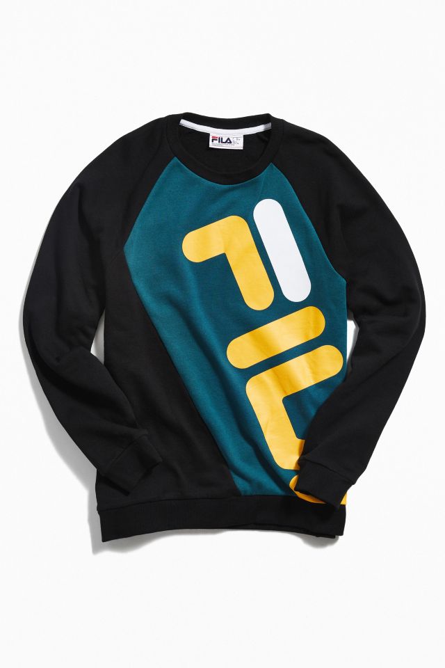 FILA Emmett Colorblock Crew Neck Sweatshirt Urban Outfitters