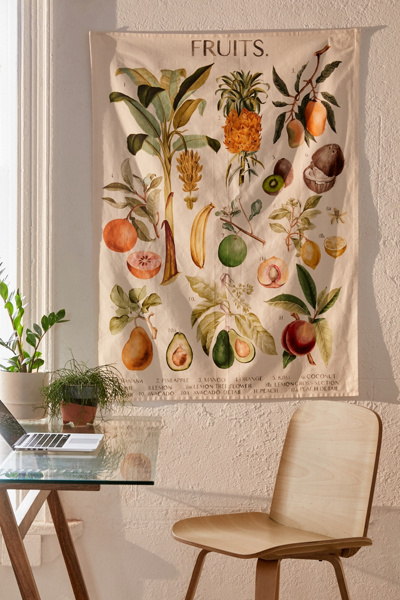 Illustrative Reference Chart Tapestry | Urban Outfitters