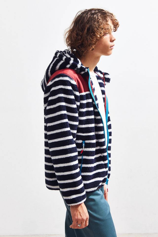 Chums Striped Fleece Jacket #1