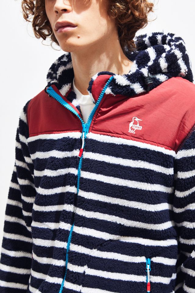 Chums Striped Fleece Jacket #2