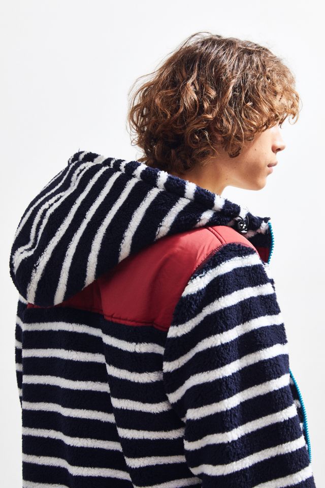 Chums Striped Fleece Jacket #4
