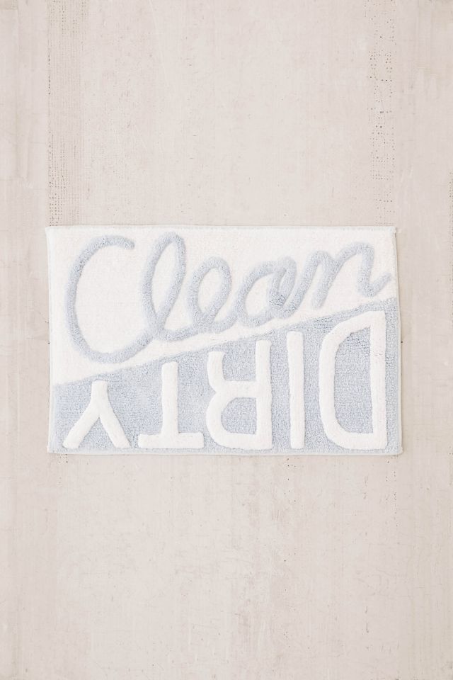 Clean/Dirty Bath Mat #1