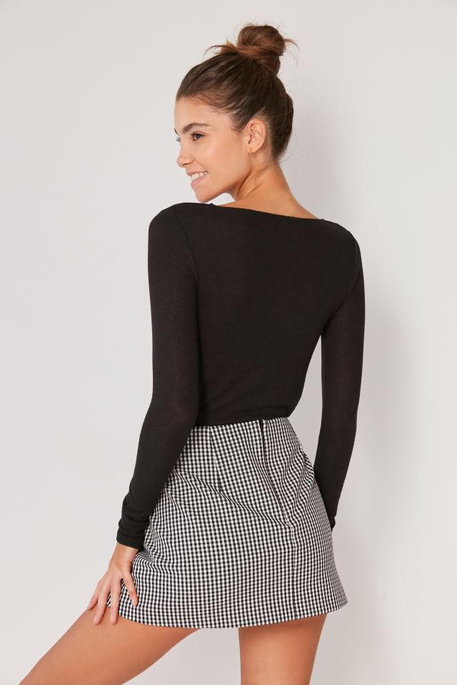 Out From Under Darcie Ruched Long Sleeve Top #2