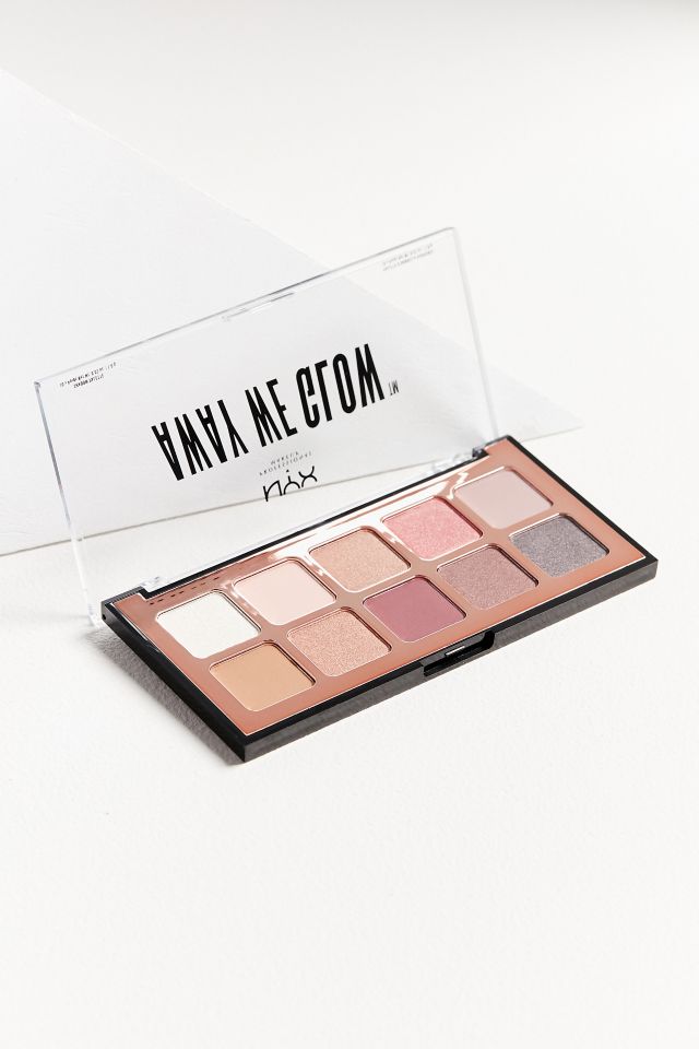 NYX Professional Makeup Away We Glow Eyeshadow Palette