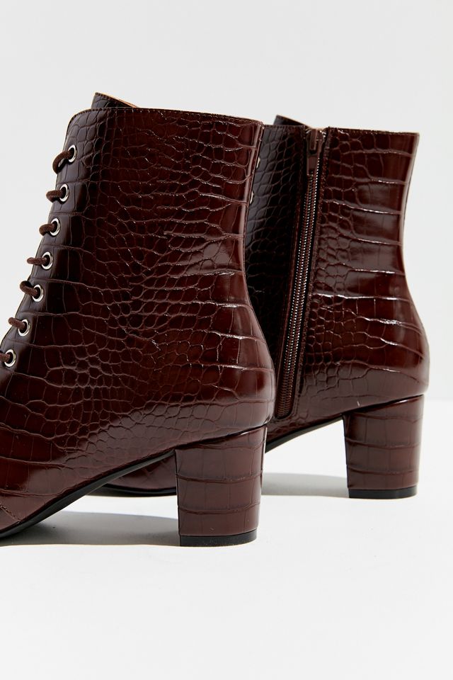Violet Lace-Up Boot #3