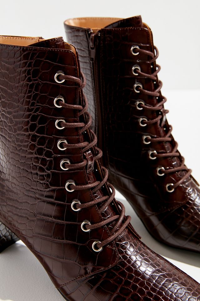 Violet Lace-Up Boot #5
