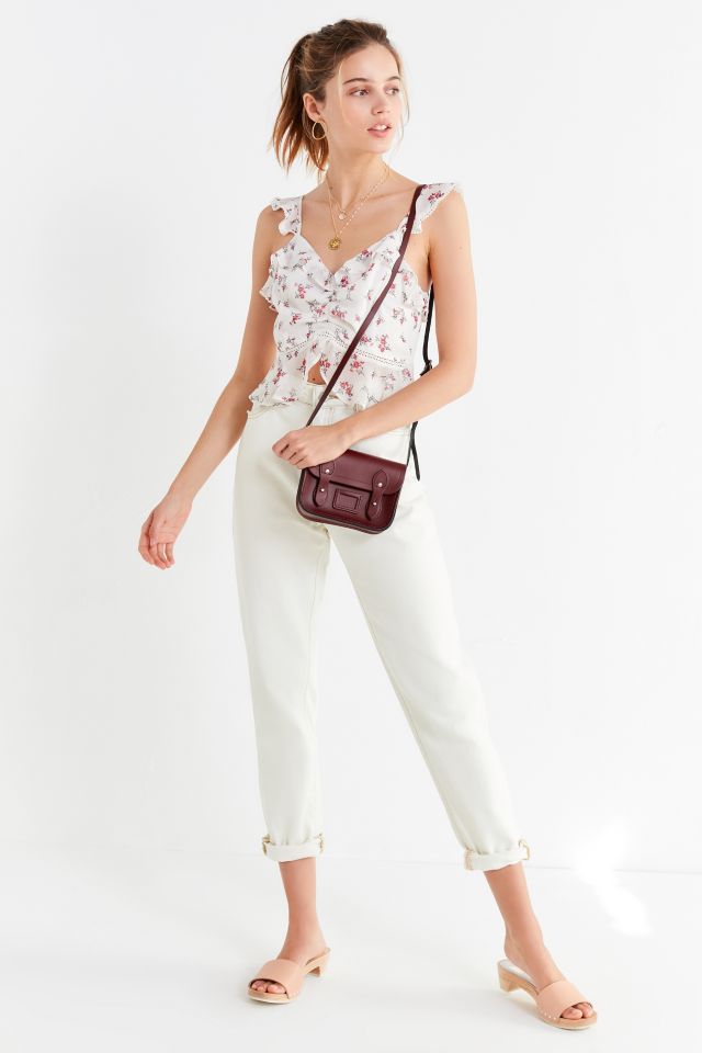 J.O.A. Ruffle Cropped Top #2