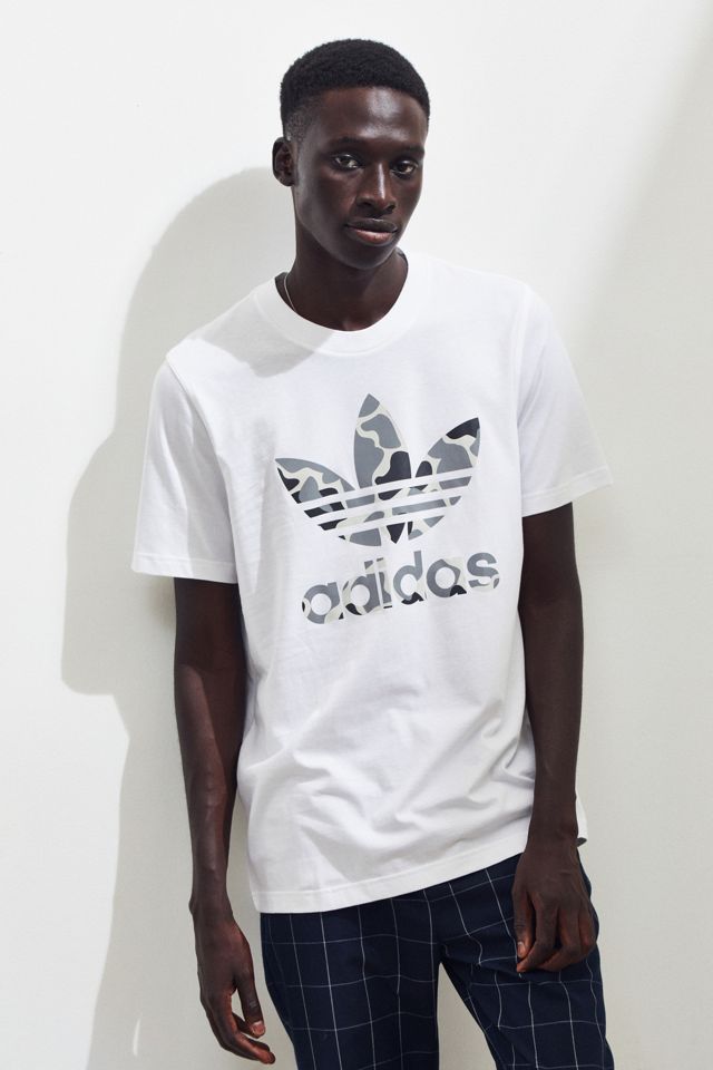 adidas Camo Trefoil Tee | Urban Outfitters