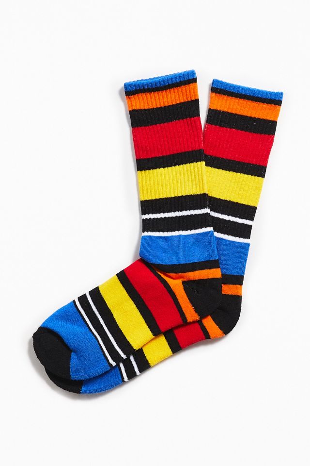 Primary Stripe Sport Sock | Urban Outfitters