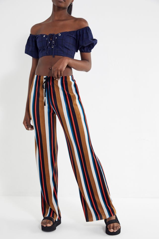 Vertical Striped Pants