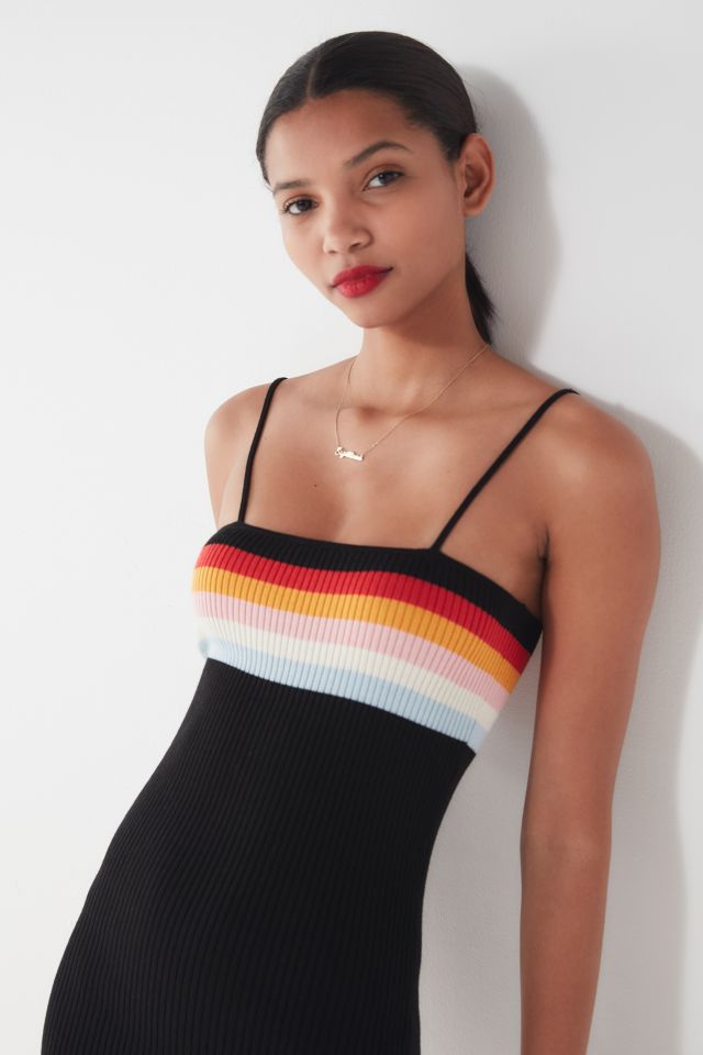 UO Striped Sweater Mini Dress #1