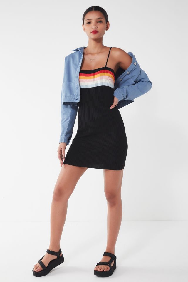 UO Striped Sweater Mini Dress #3