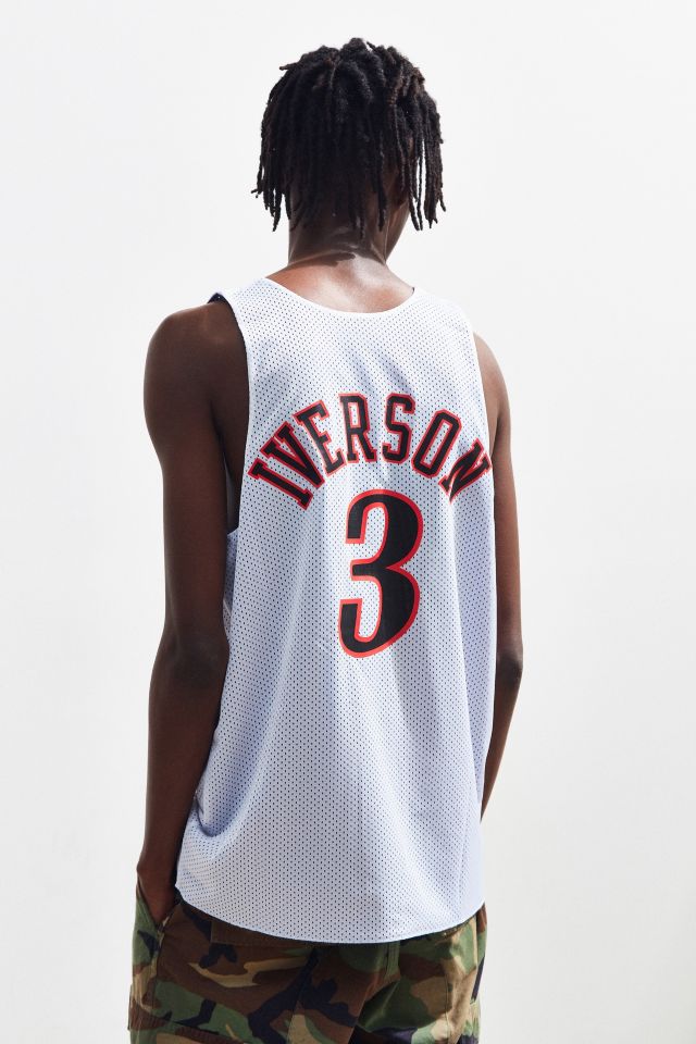 Mitchell & Ness Philadelphia 76ers Allen Iverson Reversible Tank Top #3