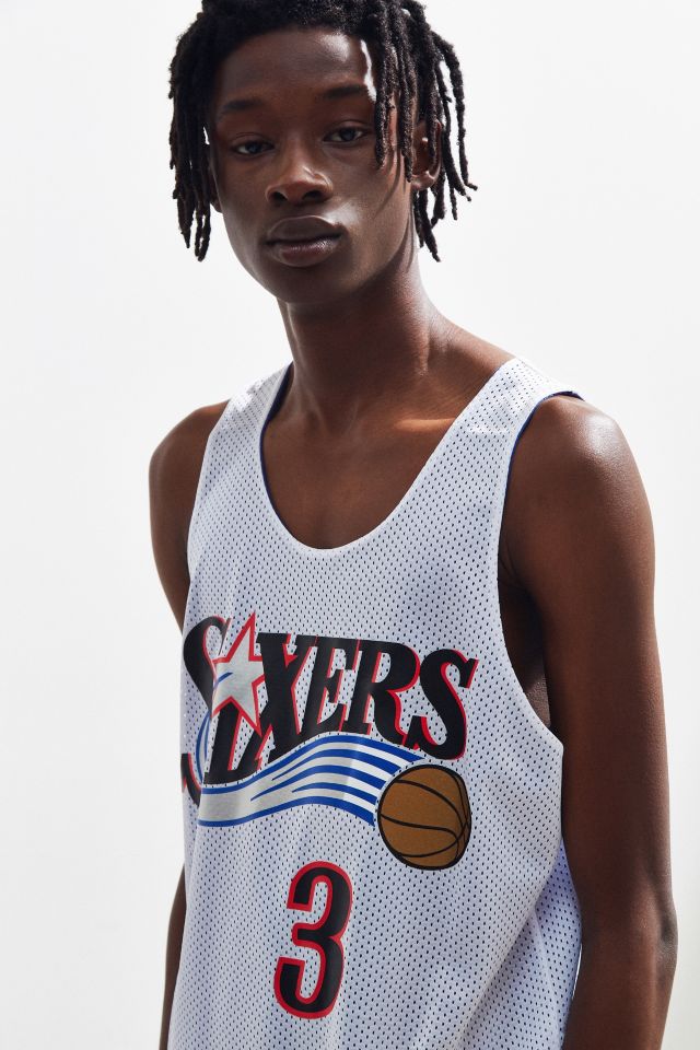 Mitchell & Ness Philadelphia 76ers Allen Iverson Reversible Tank Top #4