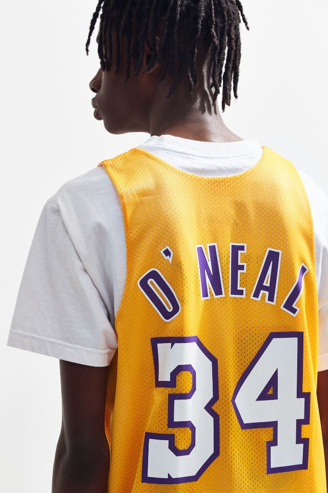 Mitchell & Ness Los Angeles Lakers Shaquille O’Neal Reversible Tank Top #4