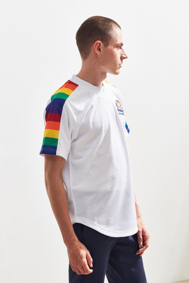 Maillot à col en V Denver Nuggets Mitchell & Ness #2