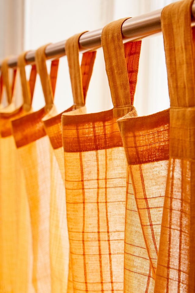 Chloe Patchwork Gauze Curtain Panel #3