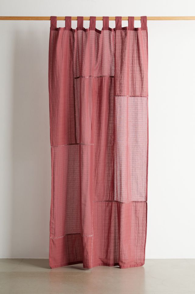 Chloe Patchwork Gauze Curtain Panel #1
