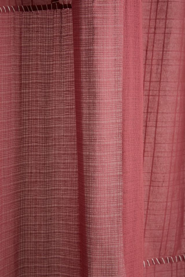 Chloe Patchwork Gauze Curtain Panel #2