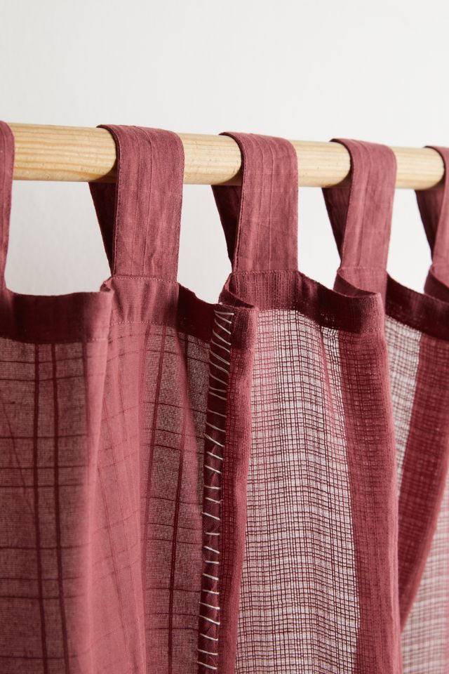 Chloe Patchwork Gauze Curtain Panel #3