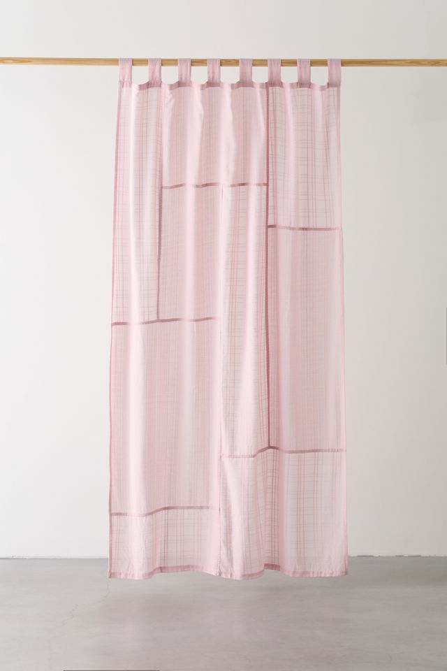 Chloe Patchwork Gauze Curtain Panel #1