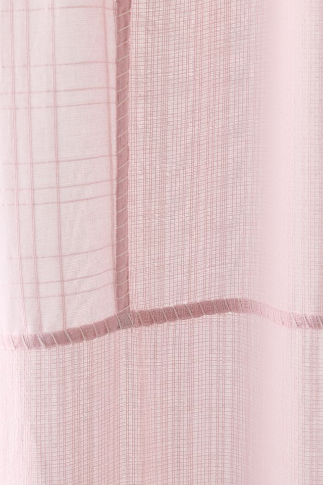 Chloe Patchwork Gauze Curtain Panel #2