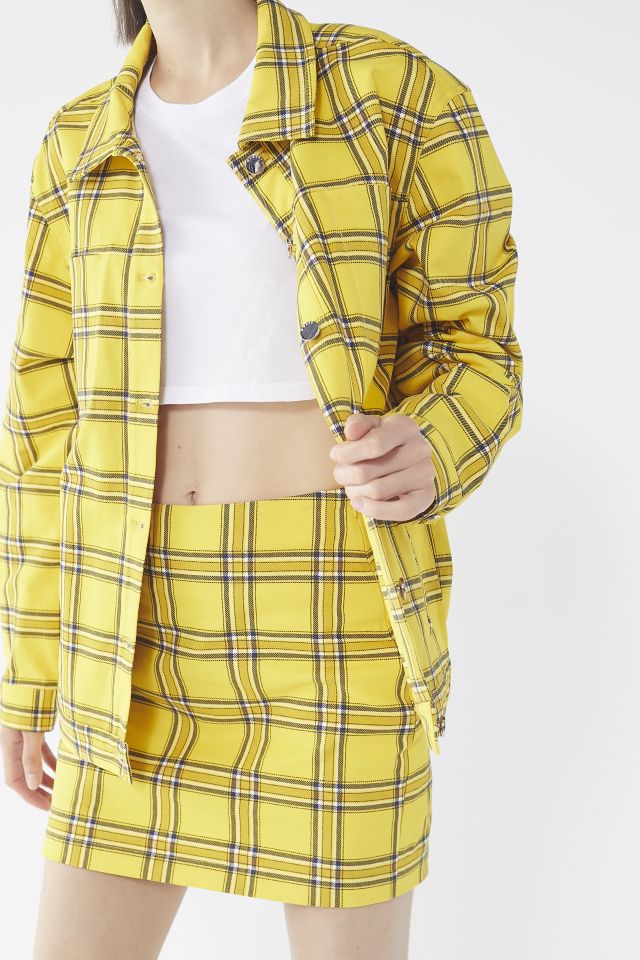 GUESS + UO Plaid Trucker Jacket #1