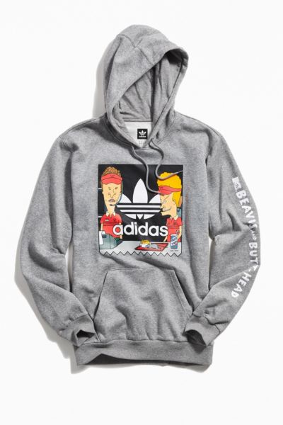 Inspiratie Serie van Vouwen adidas X Beavis And Butt-Head Hoodie Sweatshirt | Urban Outfitters