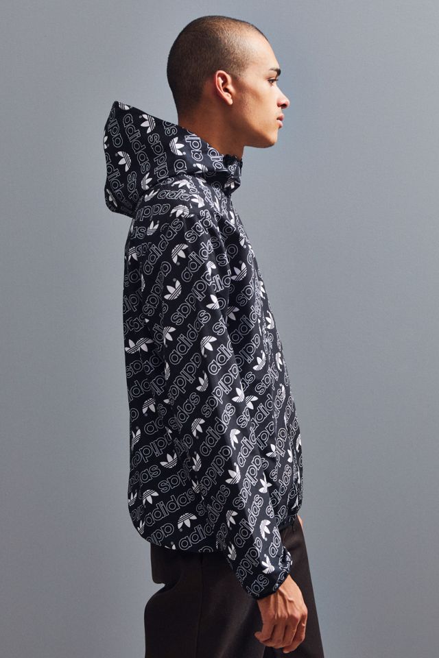 adidas Monogram Windbreaker Jacket | Urban Outfitters