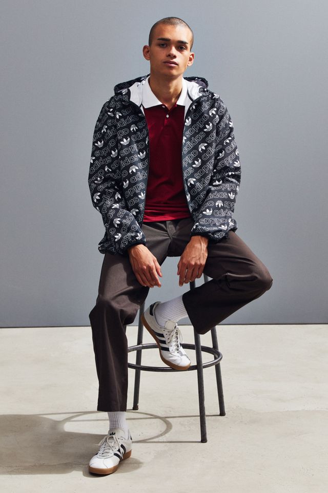 adidas Monogram Windbreaker Jacket | Urban Outfitters