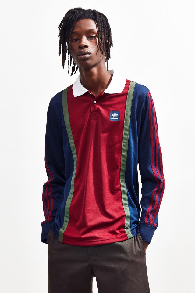 Adidas skateboarding hot sale rugby shirt