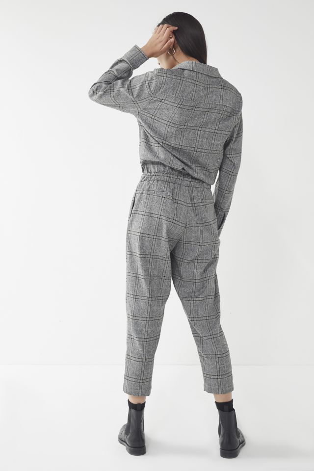 Lucca Couture Dylan Plaid Jumpsuit #2
