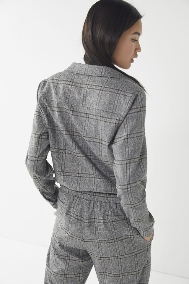 Lucca Couture Dylan Plaid Jumpsuit #3