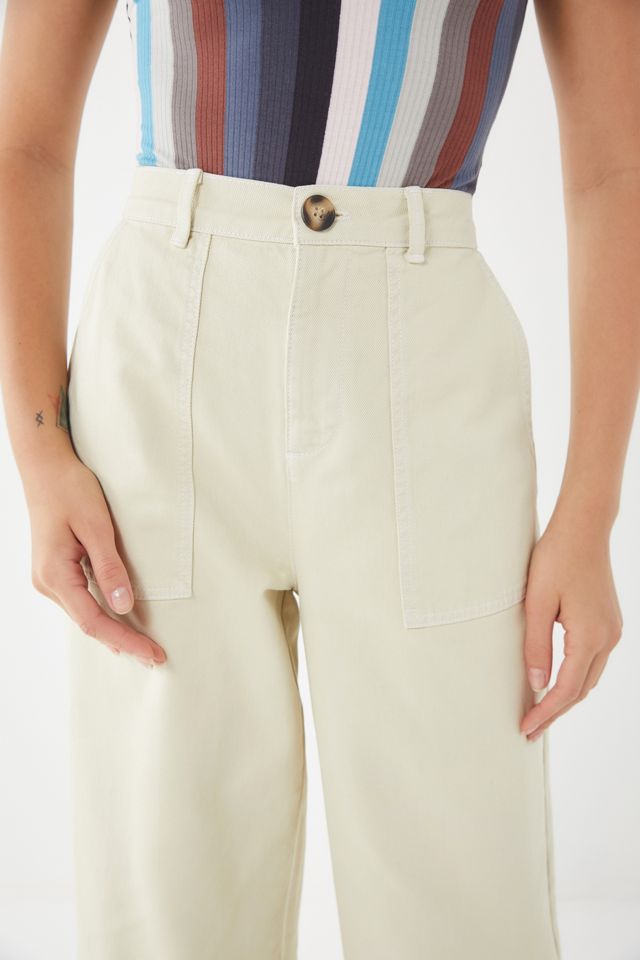 BDG Contrast Stitch Carpenter Jean - Golden #1