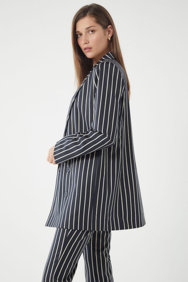 Just Female Laurent Pinstripe Blazer #1