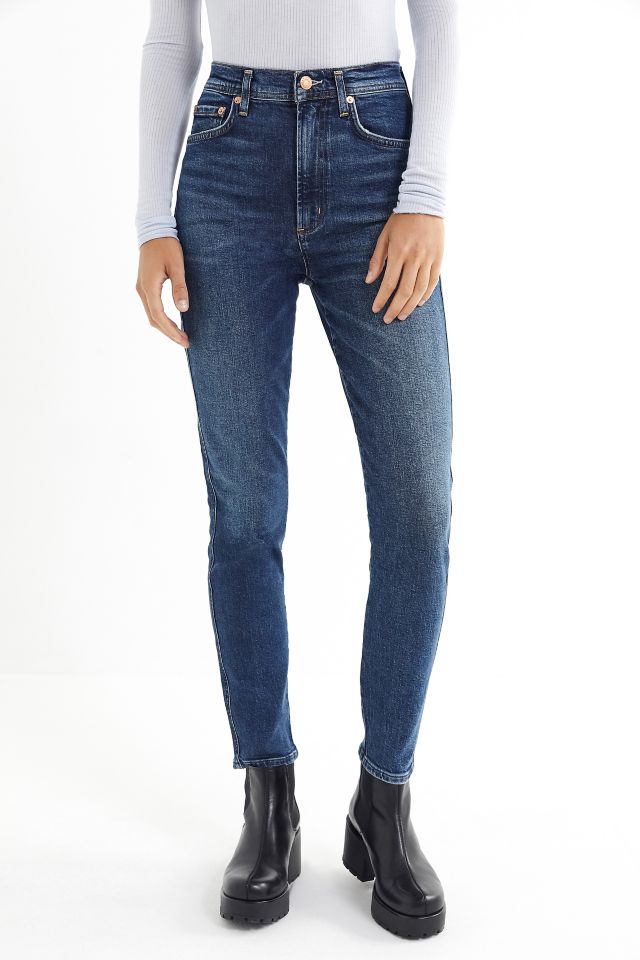 AGOLDE Roxanne Super High Rise Skinny Jean Freeway Urban