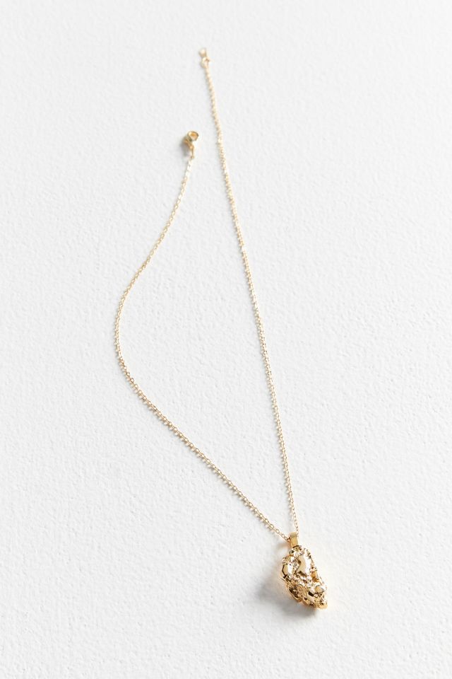 Vintage Molten Pendant Necklace | Urban Outfitters